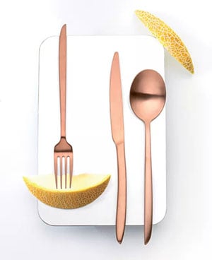 Eternum Orca Matt Copper Cutlery