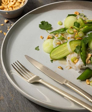 Eternum Orca Matt Champagne Cutlery