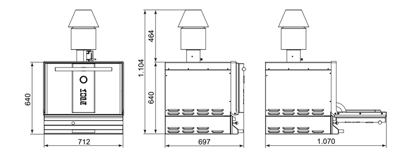 Kopa 400 Technical Drawing