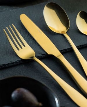 Lot De 12 Fourchettes à Gâteau En Acier Inoxydable 18/0 - Gamme Economy Utopia - Pour Restaurants, événements, Usage Intensif - 6