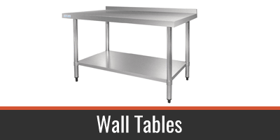 Stainless Steel Wall Tables