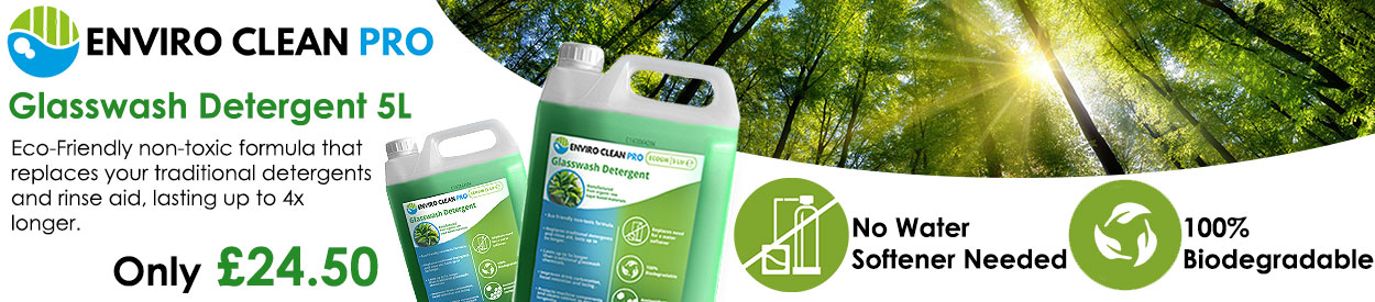 Enviro Clean Pro Glasswasher Detergent